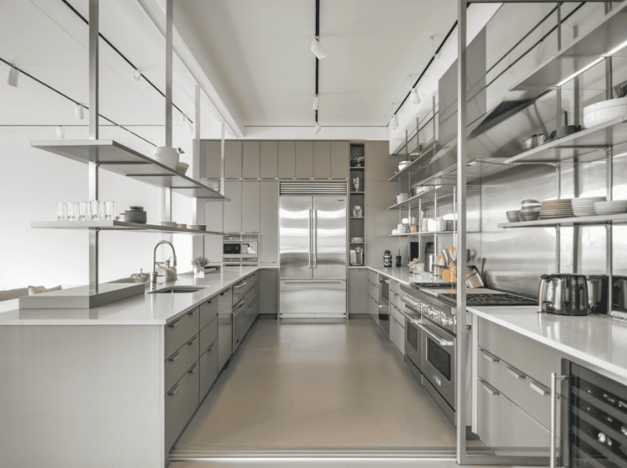 Galley style design