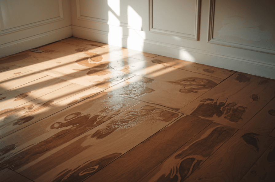 Over-Wetting Wood Floors