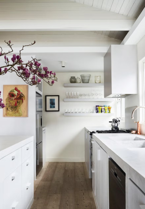 Add Shelving on the Back Wall