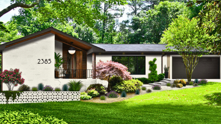 10 House Number Ideas that Give Dramatic Look