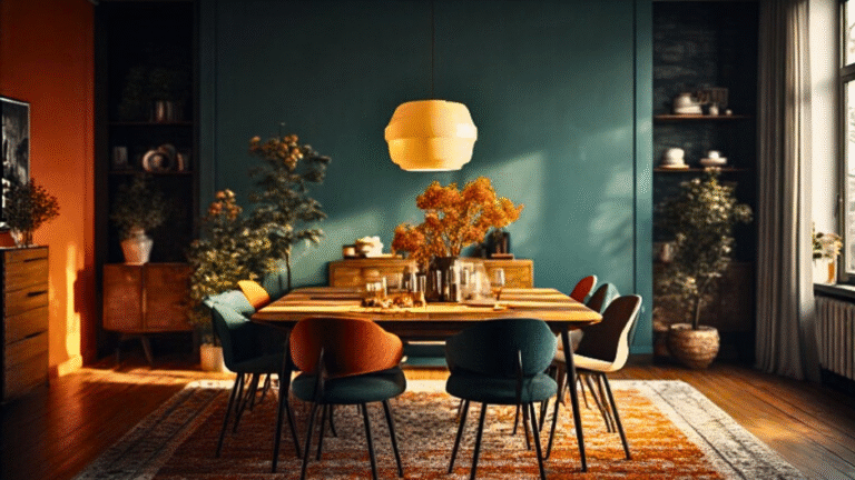 Dining Table Set for 6