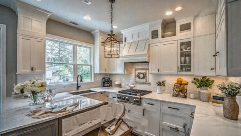 White Oak Kitchen Cabinets