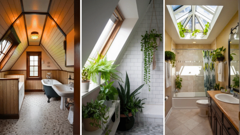 Attic Bathroom Ideas