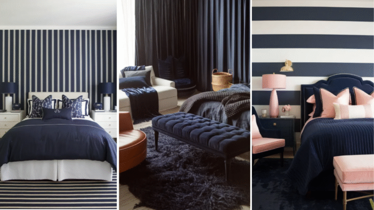Navy Bedroom Ideas