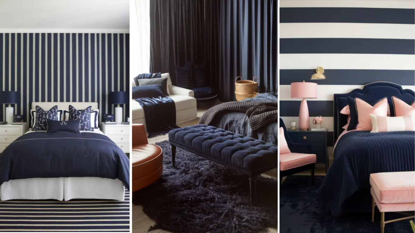 Navy Bedroom Ideas