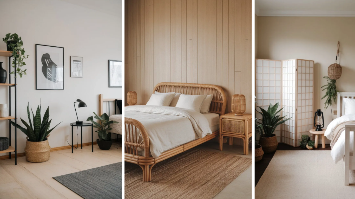 Japandi Bedroom Design