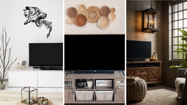 Decor Ideas Above TV