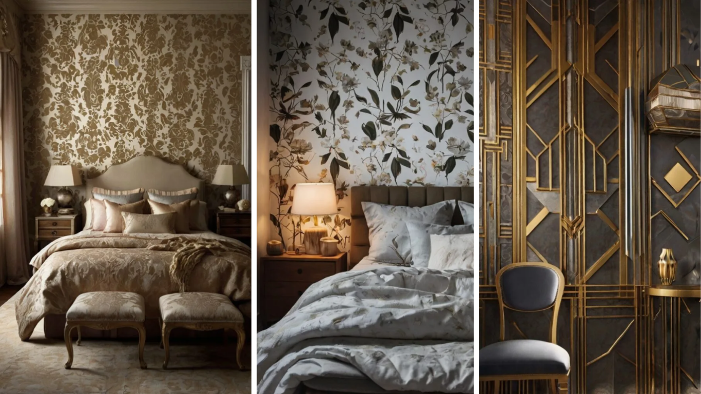 Bedroom Wallpaper Accent Wall