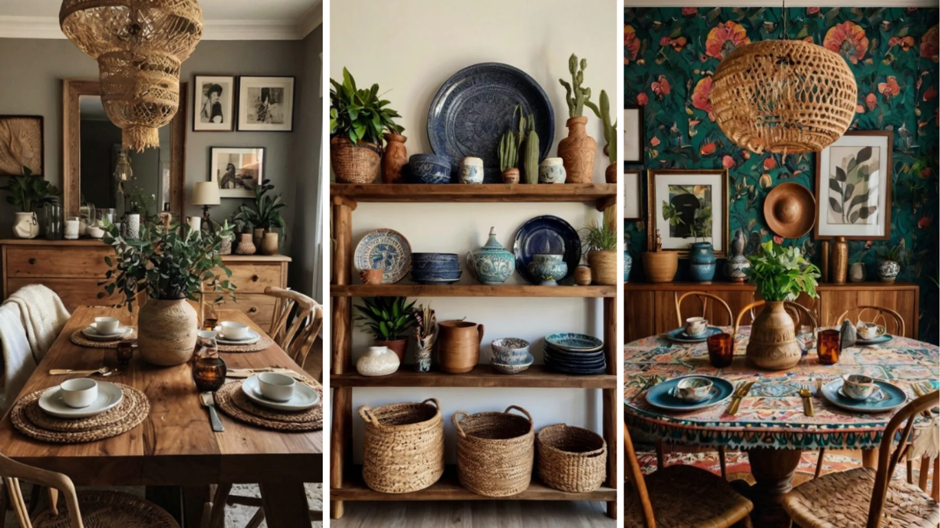 Boho Dining Room Ideas