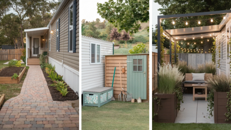 Mobile Home Outdoor Ideas